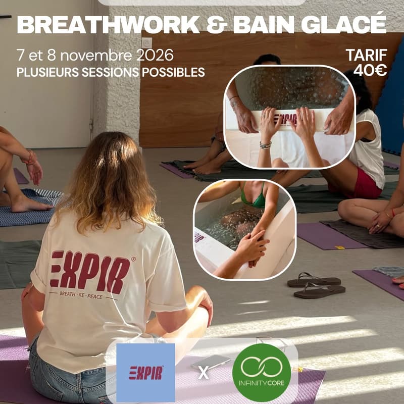 Cover Image for ATELIER Breathwork & Bain Glacé Infinity Core x EXPIR