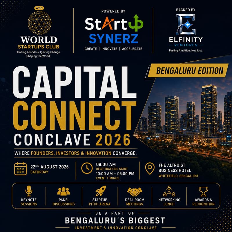 Cover Image for Capital Connect Conclave 2026 | Bengaluru Edition