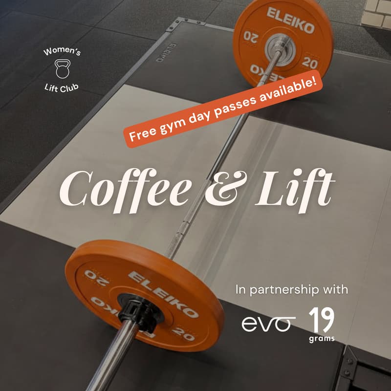 Cover Image for Coffee & Lift Saturdays #10 — Women+ Gym Meetup