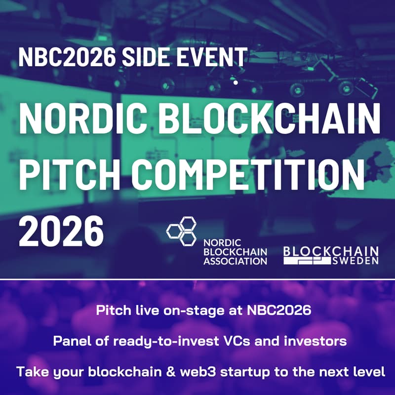 Cover Image for Nordic Blockchain Pitch Competition 2026