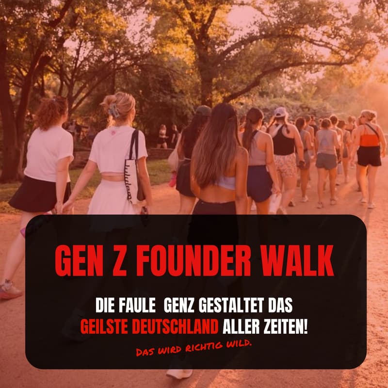 Cover Image for Gen Z Founders Walk