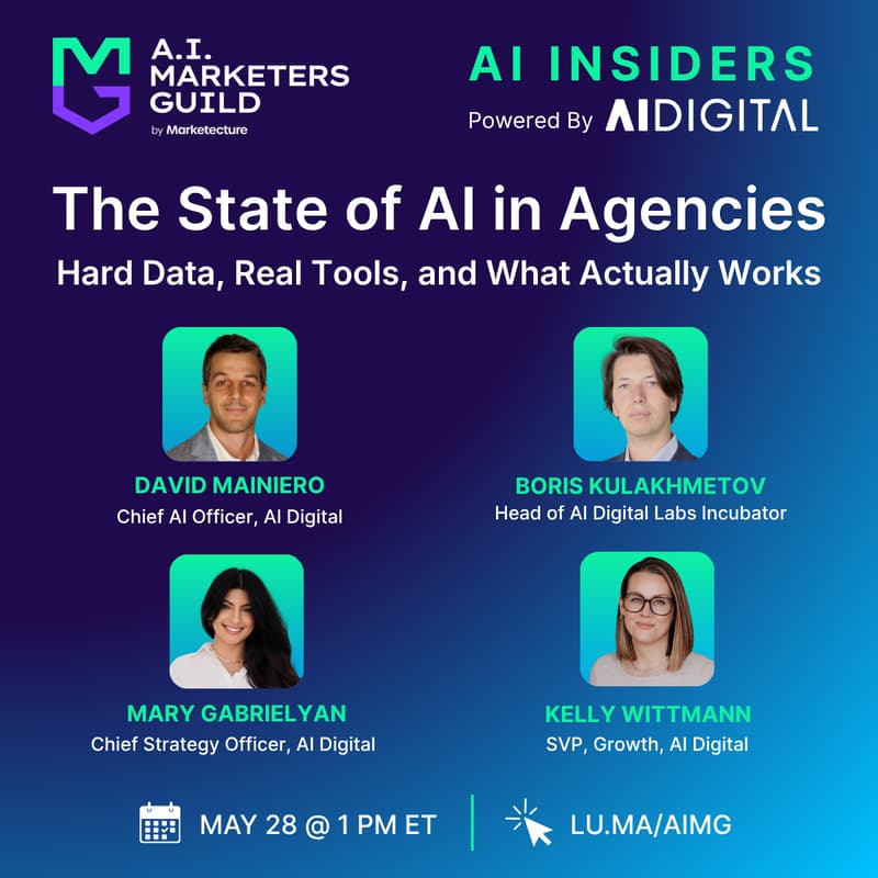 Cover Image for AI Insiders with AI Digital on The State of AI in Agencies