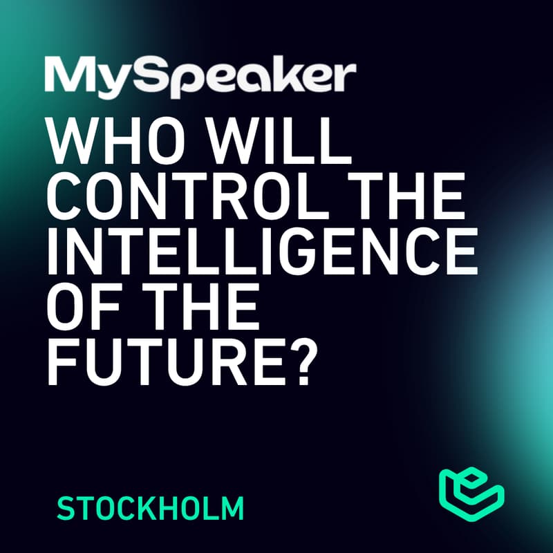 Cover Image for Who will control the intelligence of the future? Breakfast talk with Silvija Seres - STHLM