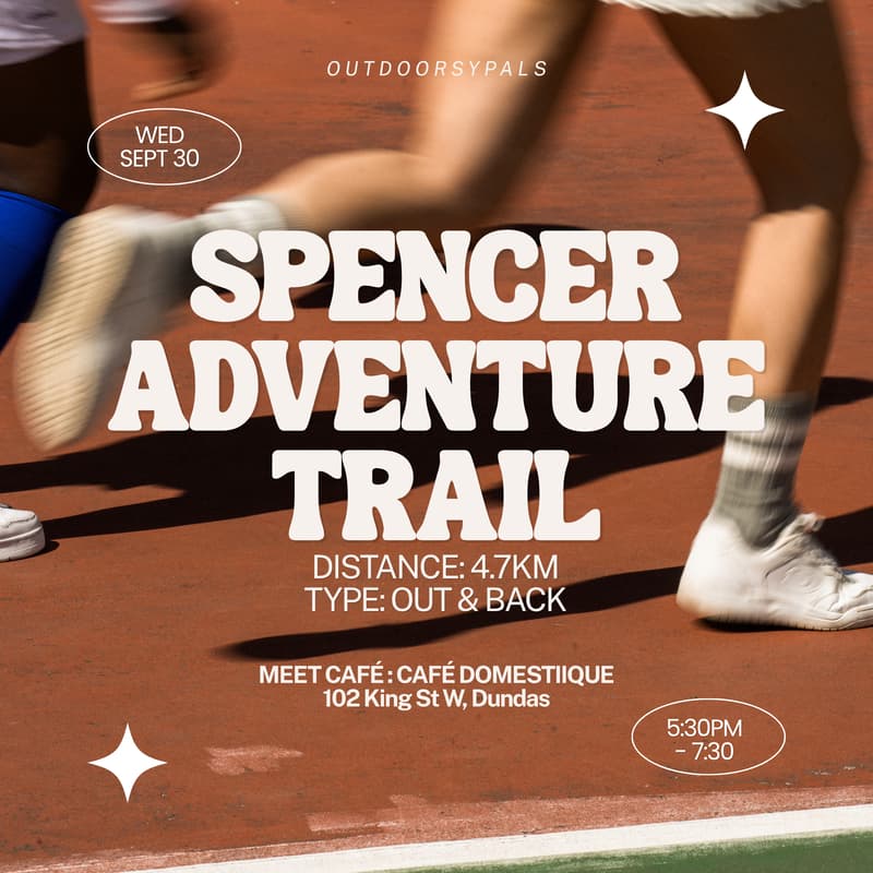 Cover Image for Outdoorsypals ⟡ Spencer Adventure Trail Hike