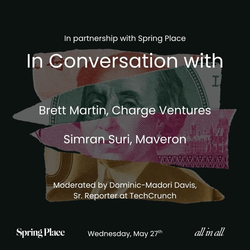 Cover Image for Fundraising Breakfast - In concersation with Charge Ventures & Maveron Ventures