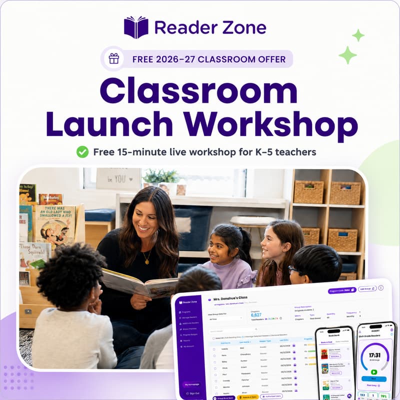 Cover Image for 15-Minute Classroom Reading Program Launch Workshop