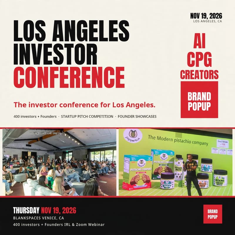 Cover Image for Los Angeles Investor Conference AI * CPG * Creators * Longevity * Sports * Tech