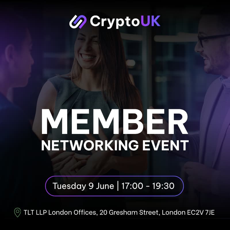 Cover Image for CryptoUK's Quarterly Member Networking Event