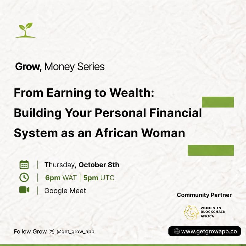 Cover Image for From Earning to Wealth: Building Your Personal Financial System as an African Woman