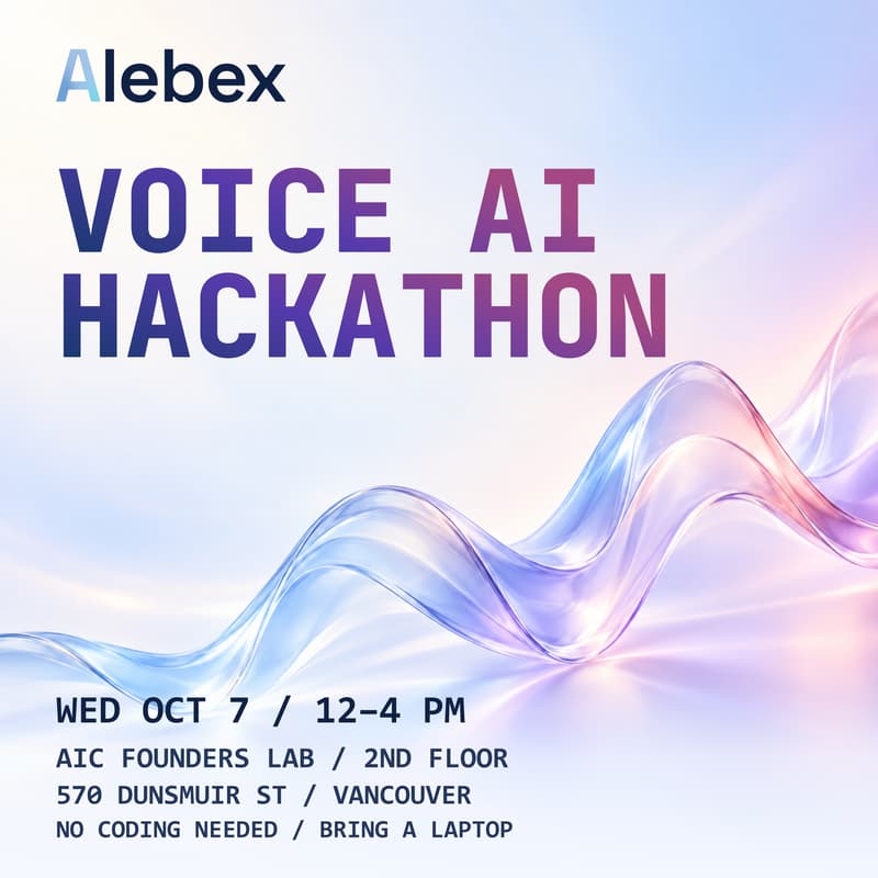 Cover Image for ALEBEX Voice AI Developer Hackathon