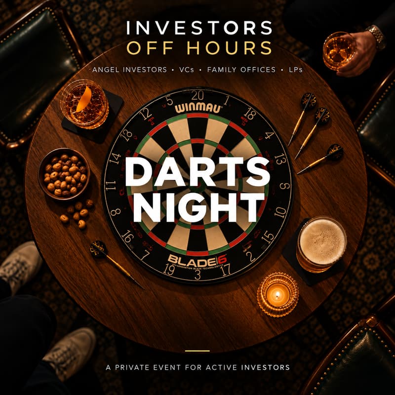 Cover Image for Investors Off Hours: Darts Night 🎯