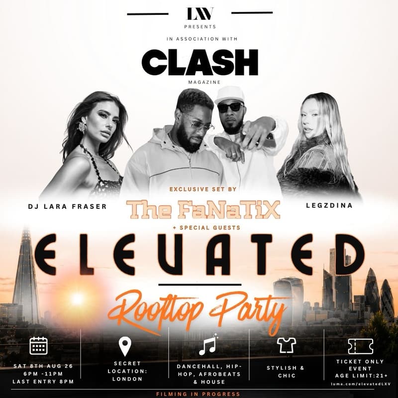 Cover Image for LXV & CLASH Magazine Presents: Elevated