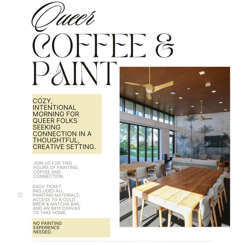Cover Image for Queer Coffee & Paint