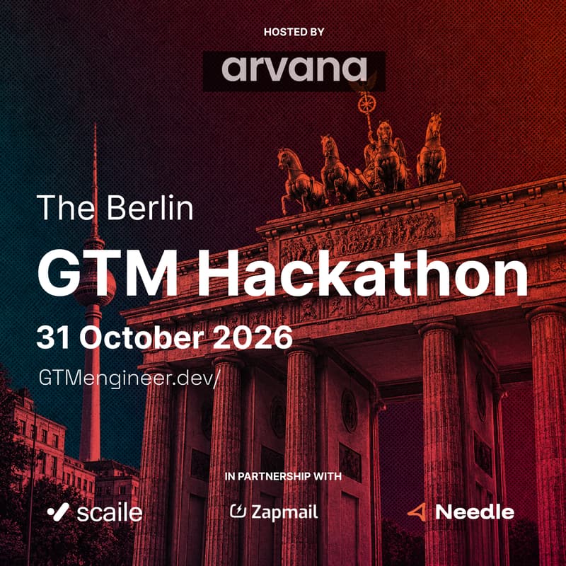 Cover Image for GTM Hackathon Berlin