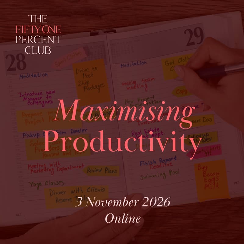 Cover Image for Fix My Admin: Maximising Productivity (Online)