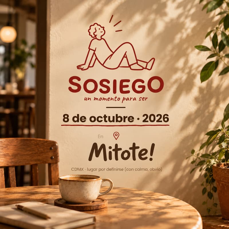 Cover Image for Sosiego · Primer encuentro