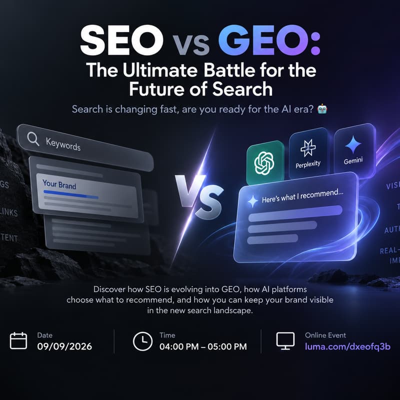 Cover Image for SEO vs GEO: The Ultimate Battle for the Future of Search