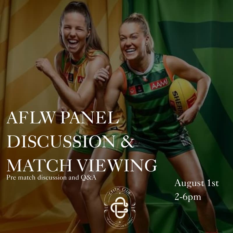Cover Image for AFLW: From Ireland to Australia – Panel Discussion & Match Day Viewing