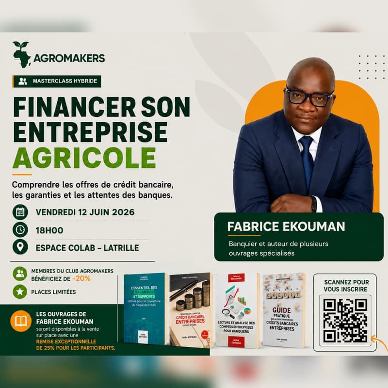 Cover Image for Masterclass AgroMakers - Financer son entreprise agricole