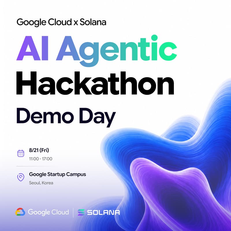 Cover Image for Demo Day: Google Cloud X Solana AI Agentic Hackathon