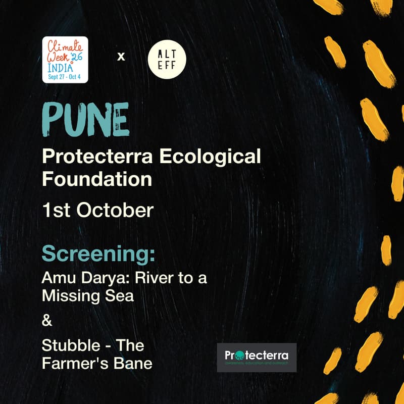 Cover Image for ALT EFF Film Club at PIC x Climate Week India