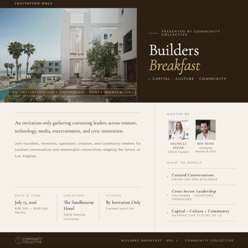 Cover Image for Builders Breakfast