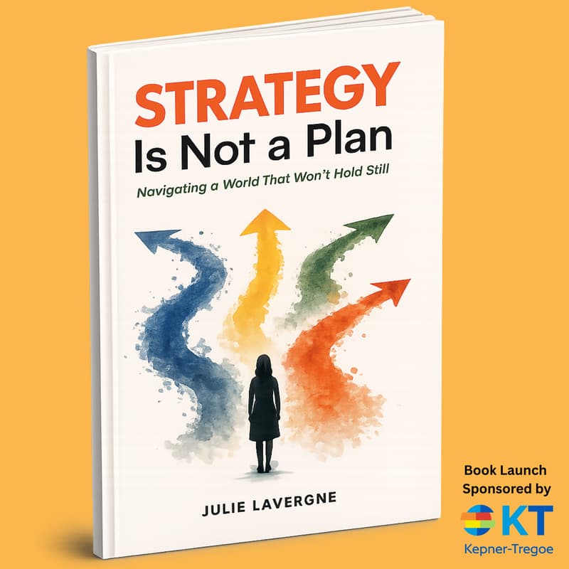 Cover Image for Strategy Is Not a Plan – Book Launch