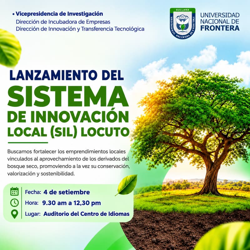 Cover Image for Lanzamiento del Sistema de Innovación Local (SIL) Locuto