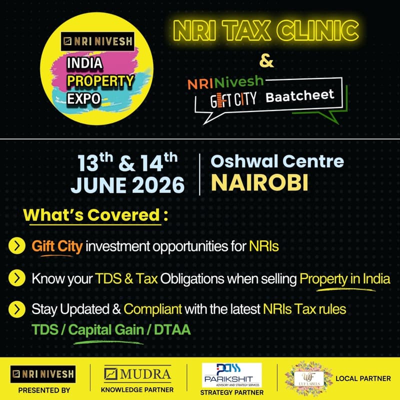 Cover Image for India Property Expo & NRI Tax Clinic by NRI Nivesh