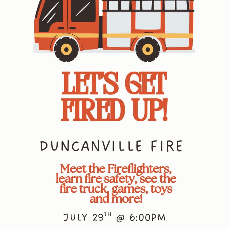 Cover Image for July 29th: Duncanville Fire Station