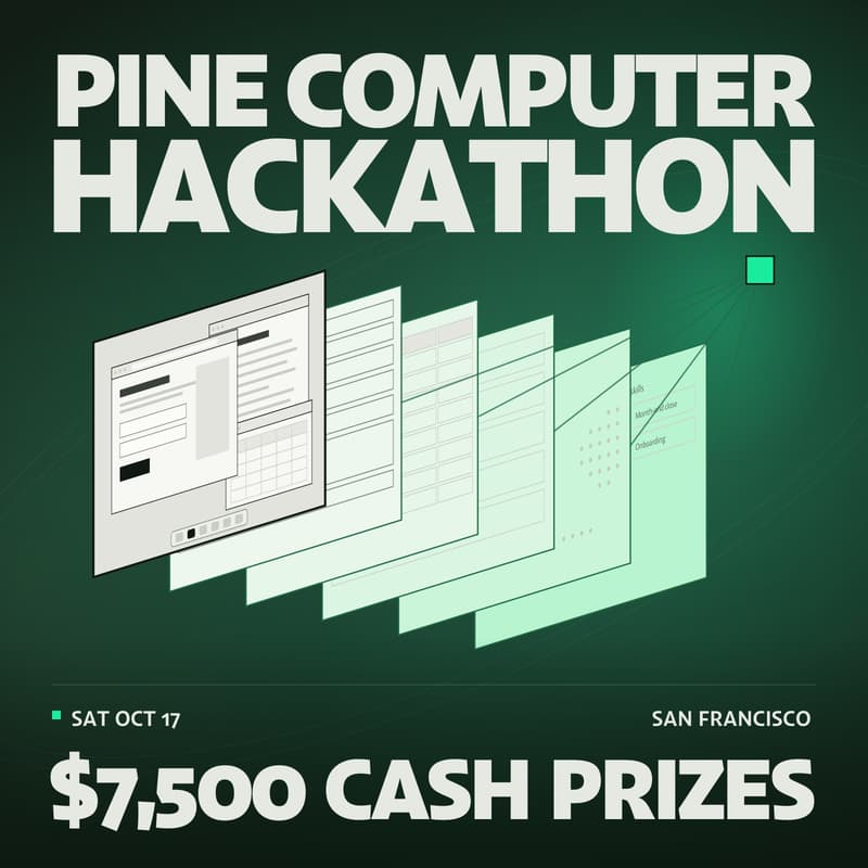 Cover Image for Build with Pine Computer - $7,500 in cash prizes