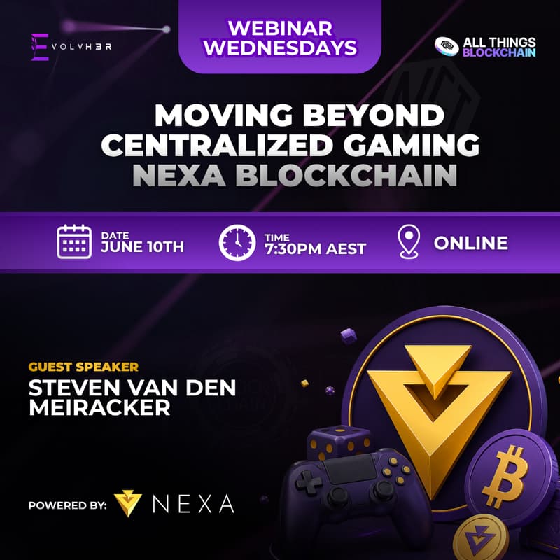 Cover Image for Moving Beyond Centralized Gaming with Nexa blockchain