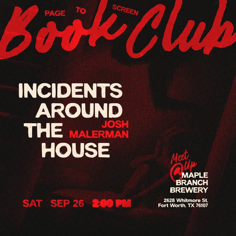 Cover Image for Page-to-Screen Book Club: Incidents Around The House