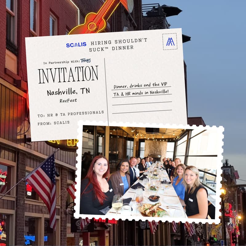Cover Image for Hiring Shouldn't Suck™ Dinner in Partnership with THNKS (Nashville - 9/22/26)