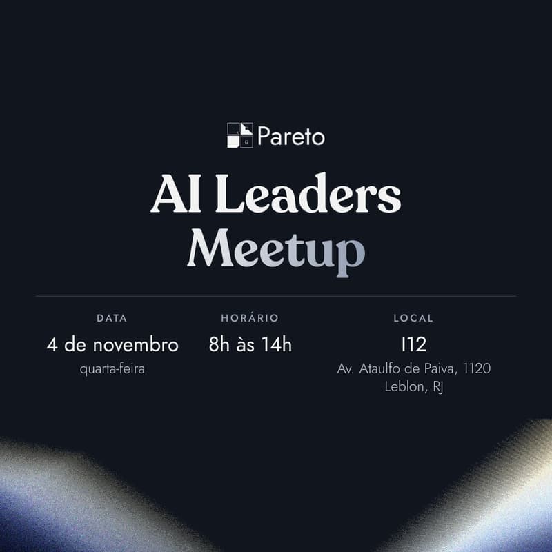 Cover Image for Pareto AI Leaders Meetup | Google e Meta Partner