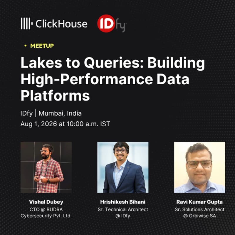 Cover Image for Lakes to Queries: Building High-Performance Data Platforms