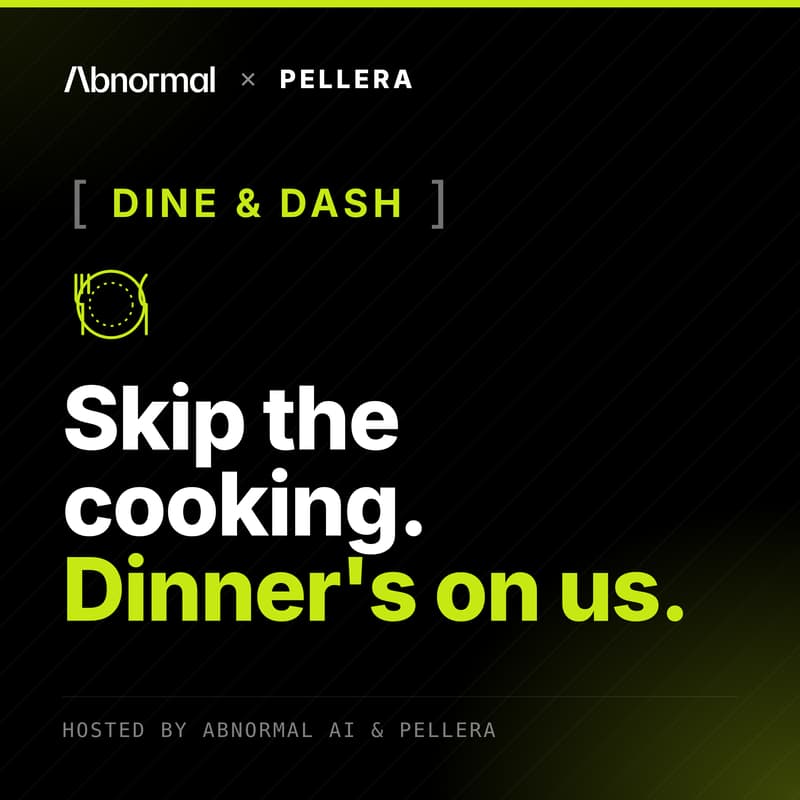 Cover Image for Abnormal AI x Pellera Dine and Dash at Orchard City Kitchen