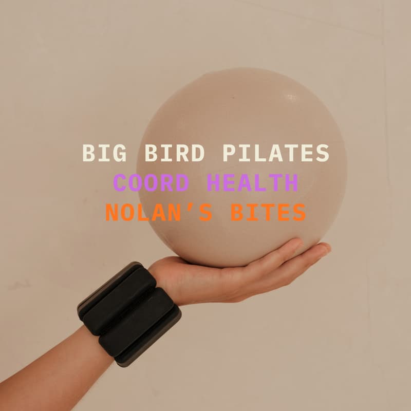 Cover Image for Big Bird Pilates x Coord Health x Nolan's Bites - Mommy + Me Mat Pilates