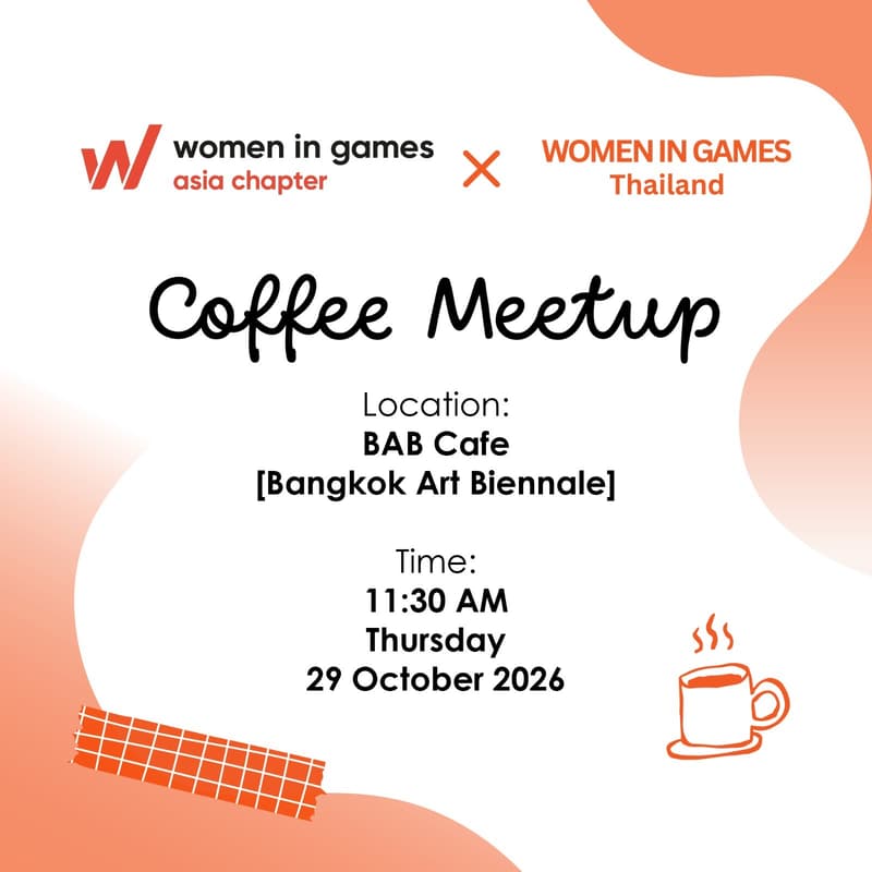 Cover Image for Women in Games Coffee Meetup