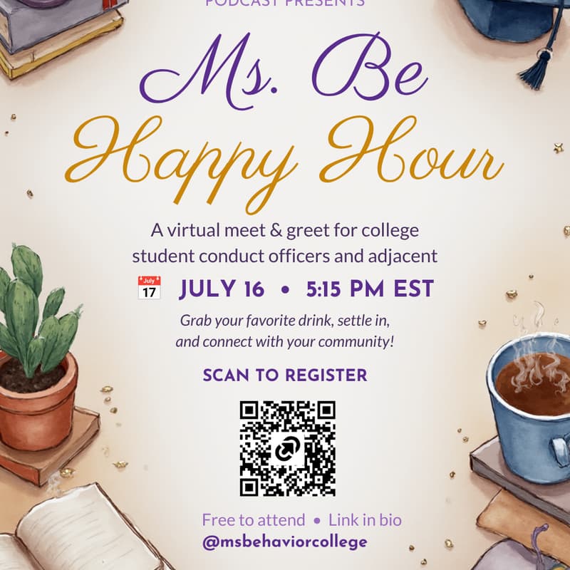 Cover Image for Ms. Be Happy Hour