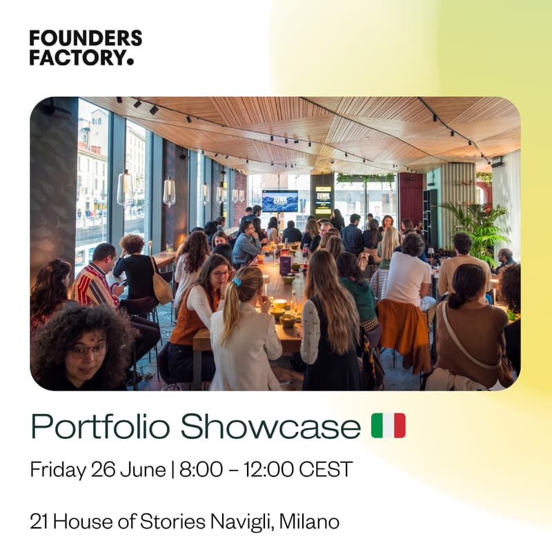 Cover Image for Founders Factory Portfolio Showcase & Breakfast