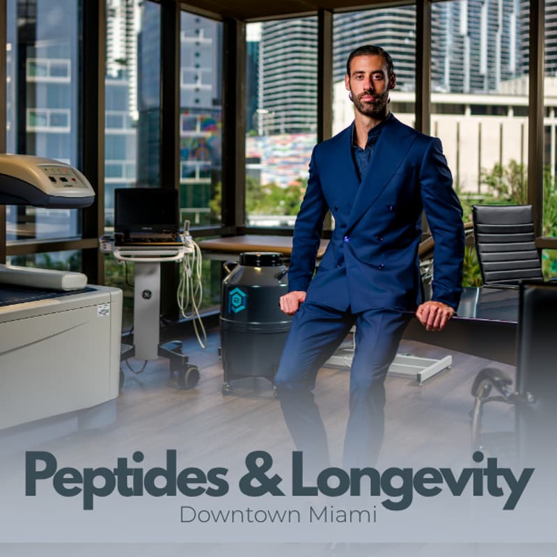Cover Image for Peptides & Longevity: An evening with Jaime Casado