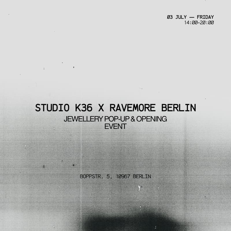 Cover Image for Studio K36 x Ravemore Berlin | Jewellery Pop-Up & Opening Event