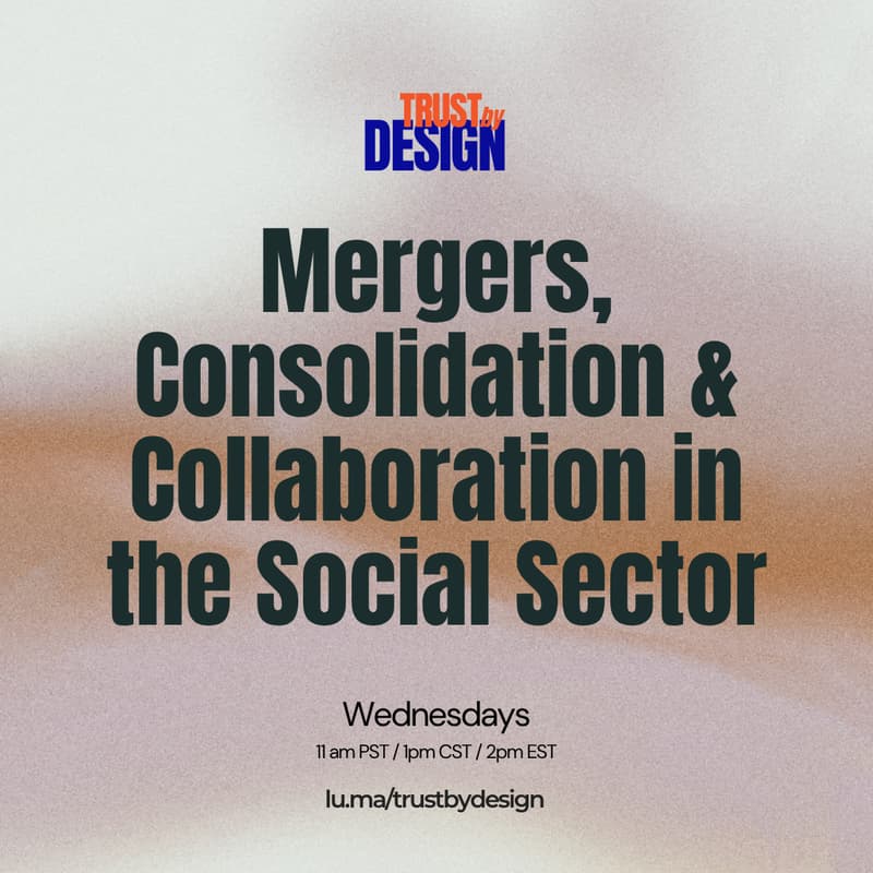 Cover Image for Mergers, Consolidation & Collaboration in the Social Sector - Weekly Downloads with Rob & Aparna