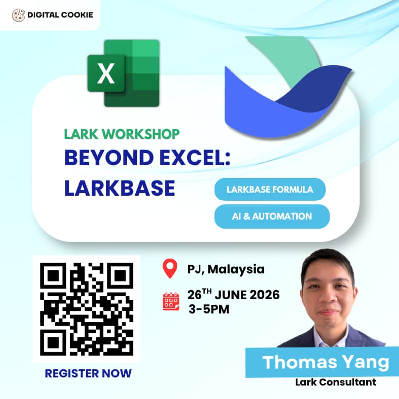 Cover Image for Beyond Excel: Larkbase Workshop with Formula, Automation & AI