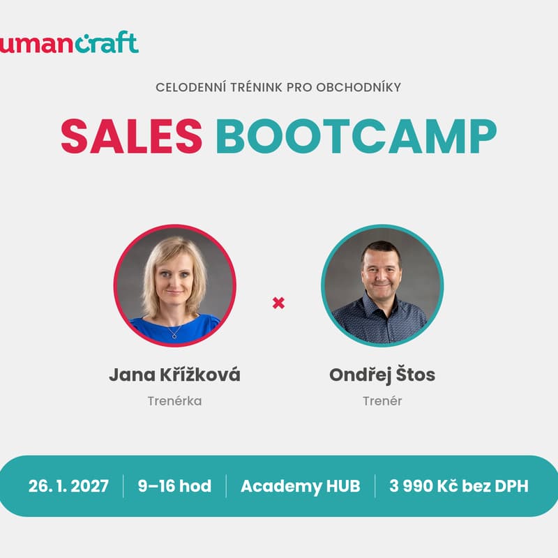 Cover Image for Sales Bootcamp: Trénink, který tě udrží ve hře