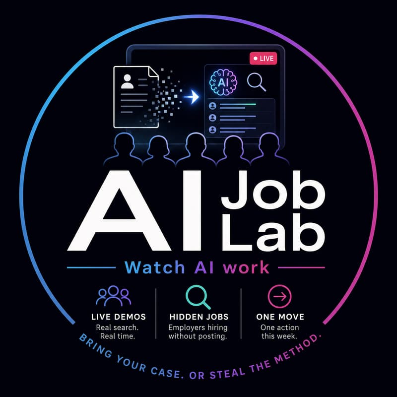 Cover Image for AI Job Lab — Watch AI work