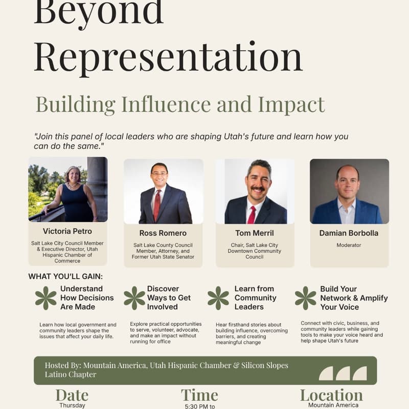 Cover Image for Beyond Representation. Building Influence & Impact.