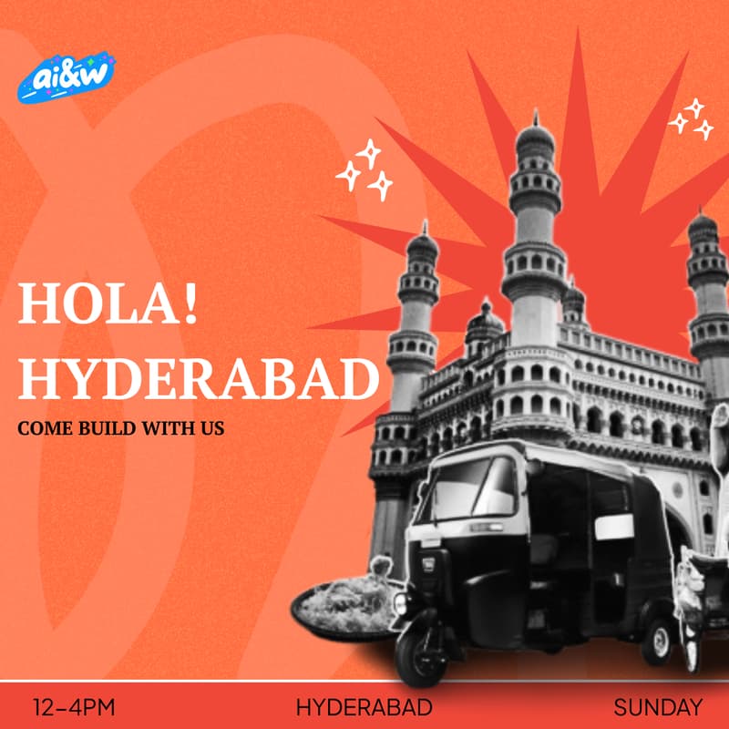 Cover Image for ai&weekends ep1 - Hyderabad Edition