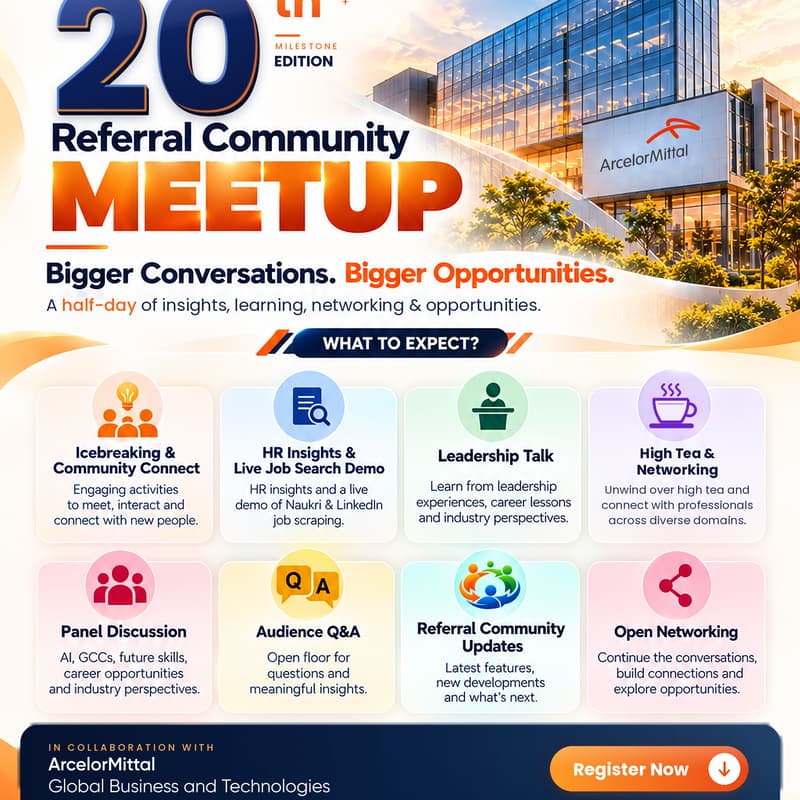Cover Image for 🚀 Referral Community 20th Meetup | Bigger Conversations. Bigger Opportunities.